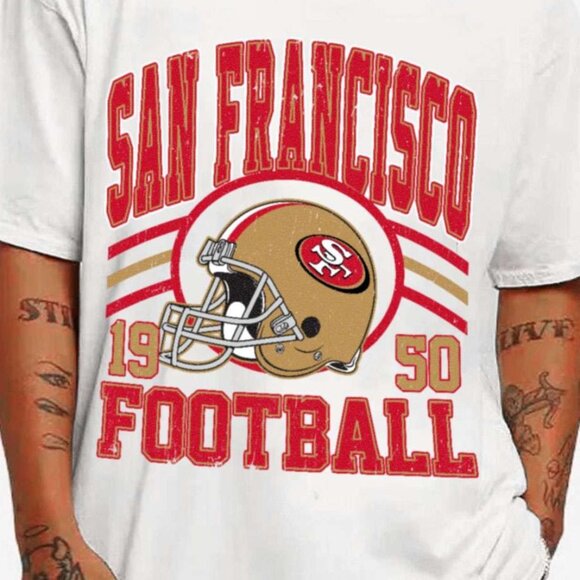 San Francisco 49ers Shirt NFL Football Fan Graphic Team T-Shirt 90 - Picture 2 of 5